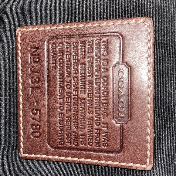Genuine Coach canvas bag - Picture 1 of 7